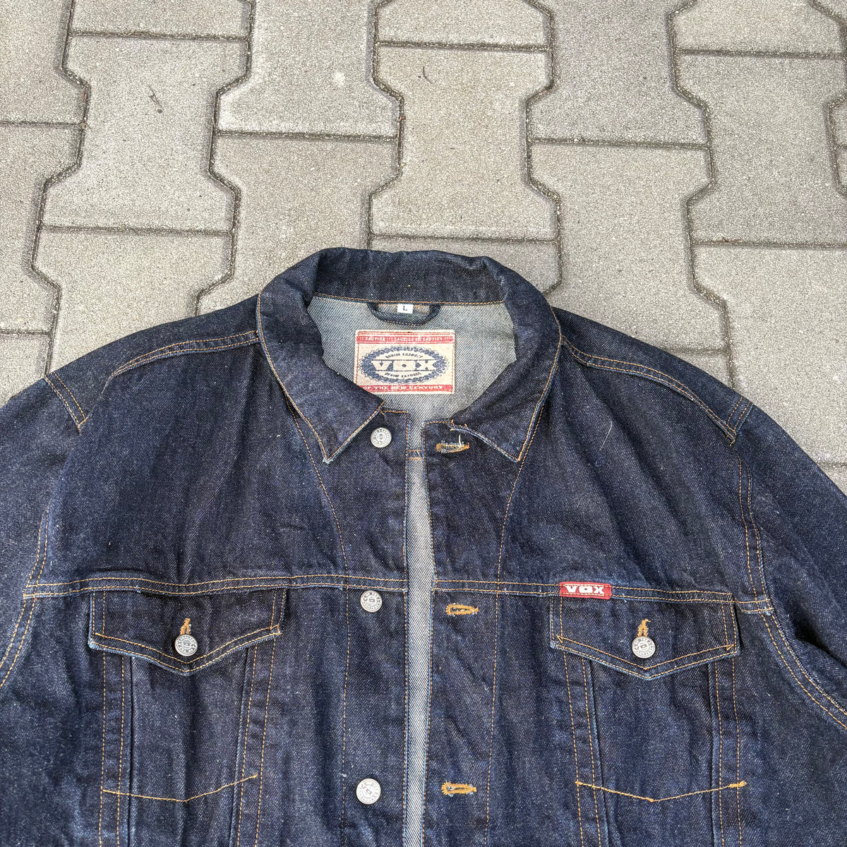 Jeansowa kurtka Raw denim VOX