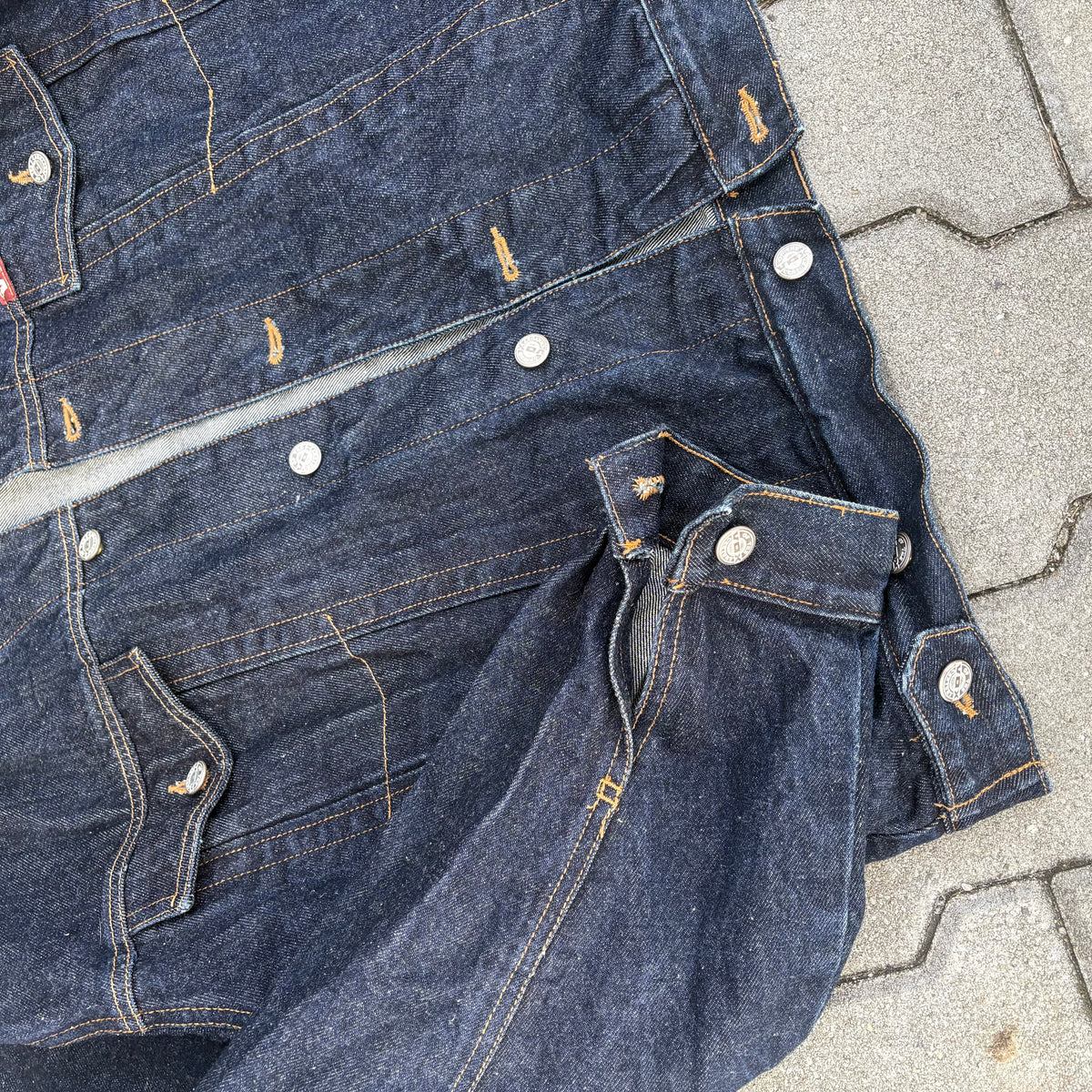 Jeansowa kurtka Raw denim VOX