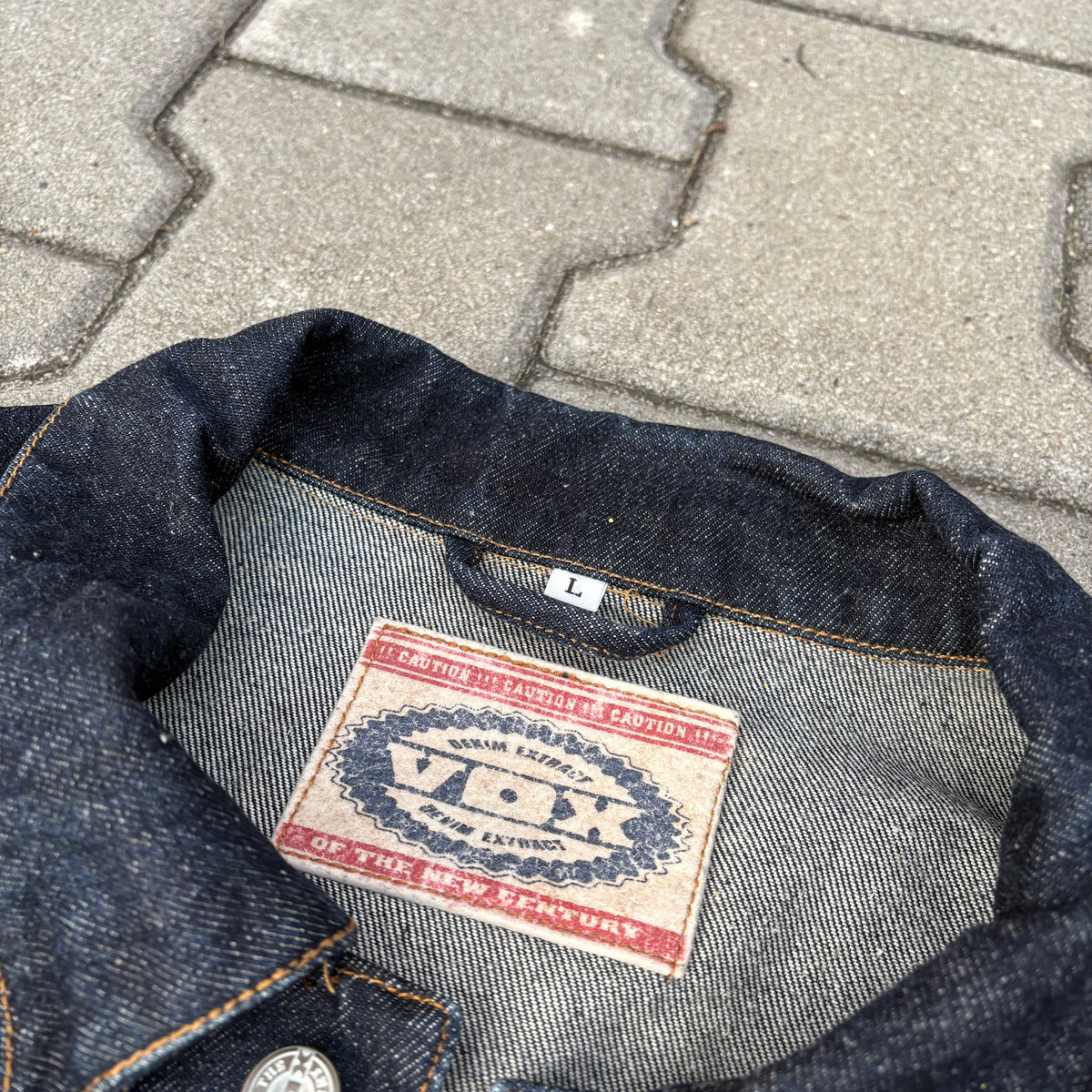 Jeansowa kurtka Raw denim VOX