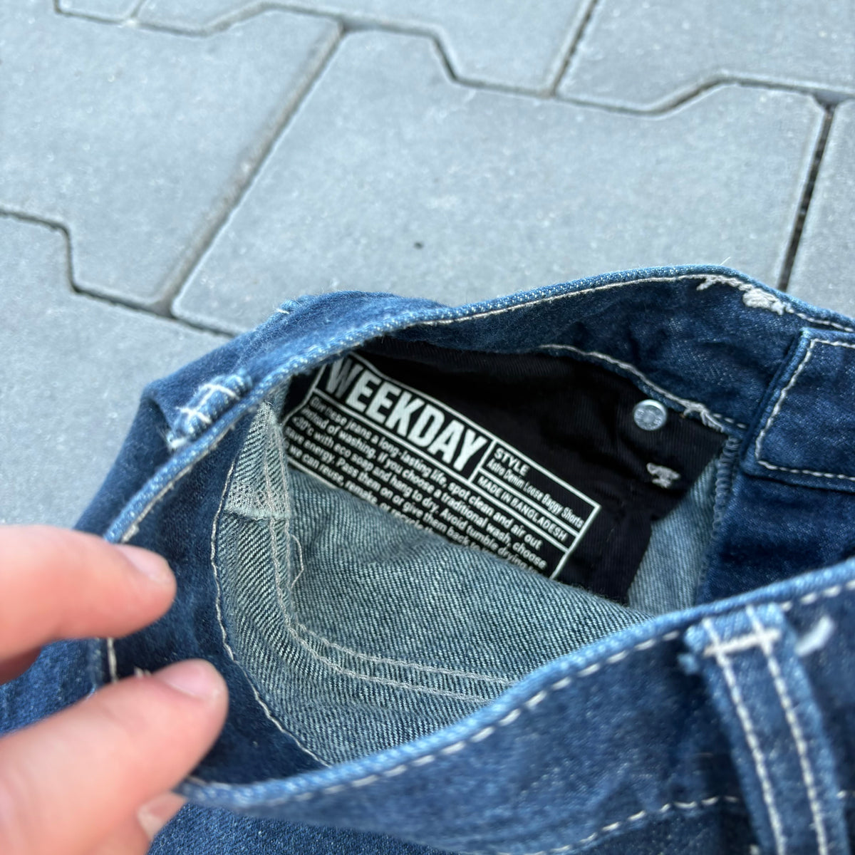 Spodenki Jeansowe Jorts Weekday