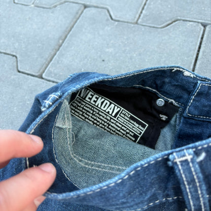 Spodenki Jeansowe Jorts Weekday