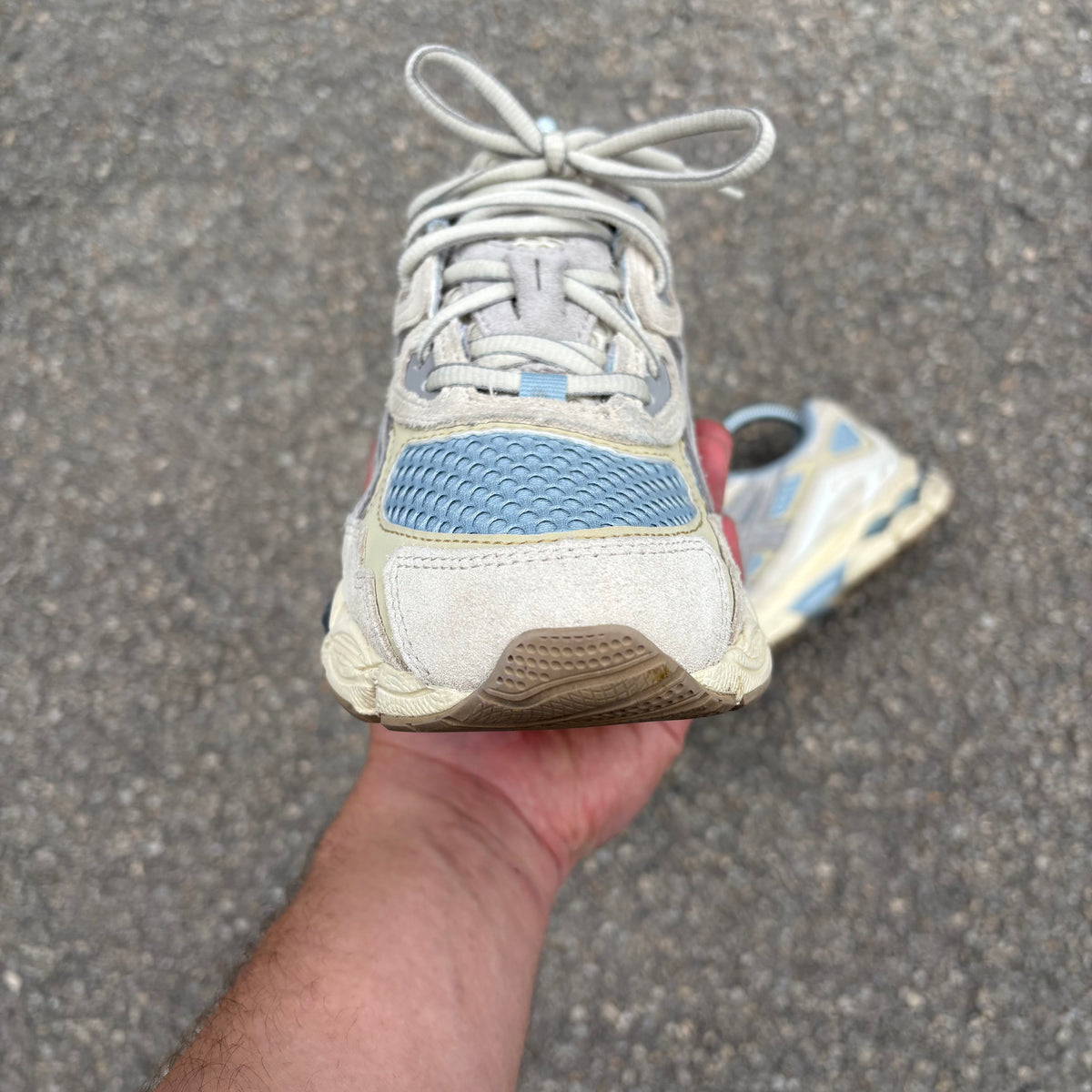 Asics Gel NYC Harbour Blue Wood Crepe