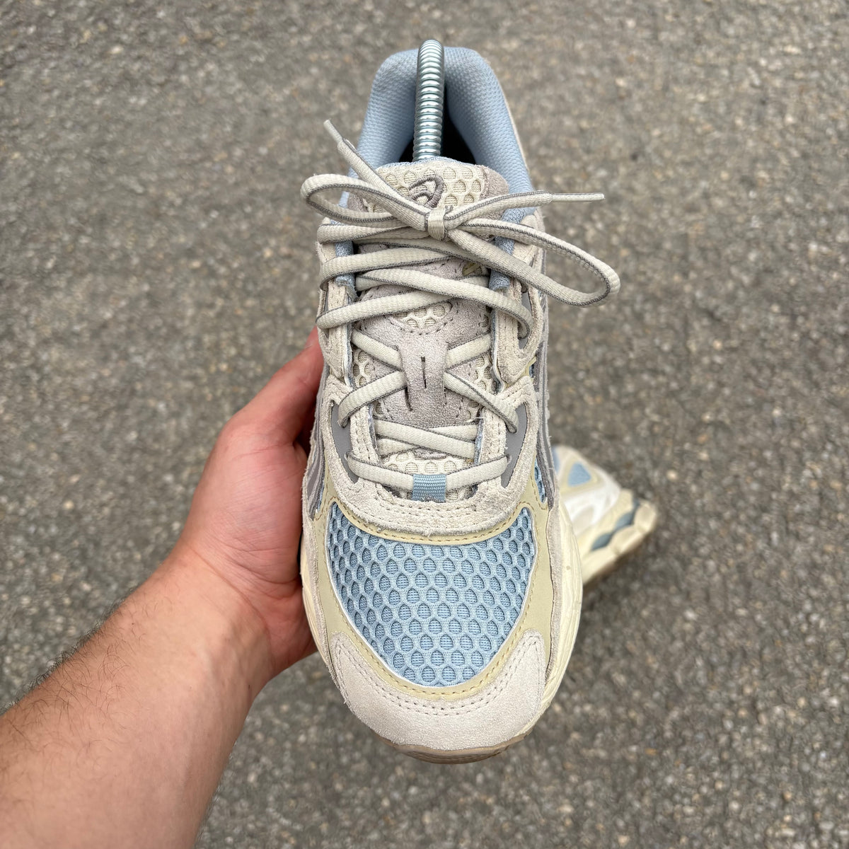 Asics Gel NYC Harbour Blue Wood Crepe