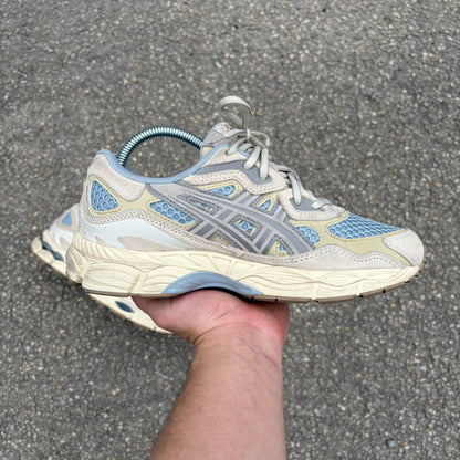 Asics Gel NYC Harbour Blue Wood Crepe