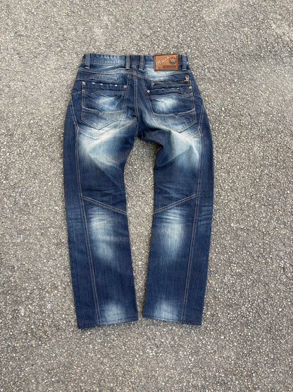 Spodnie Jeansy Washed