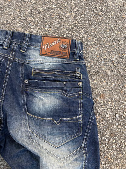 Spodnie Jeansy Washed