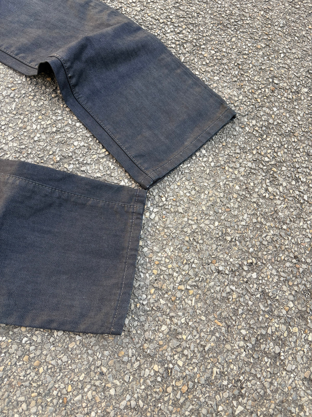 Spodnie Jeansy Wax Woskowane Straight Fit