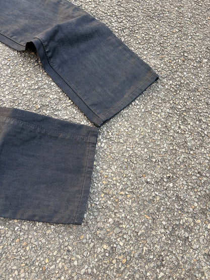 Spodnie Jeansy Wax Woskowane Straight Fit
