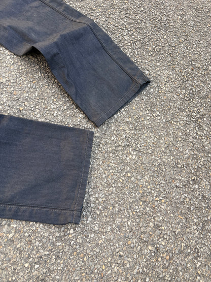 Spodnie Jeansy Wax Woskowane Straight Fit